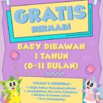 Promo Gratis Bermain Baby 0-11 Bulan